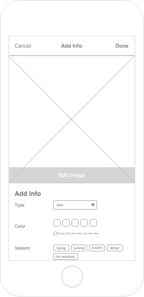 Low Fidelity Wireframe 03